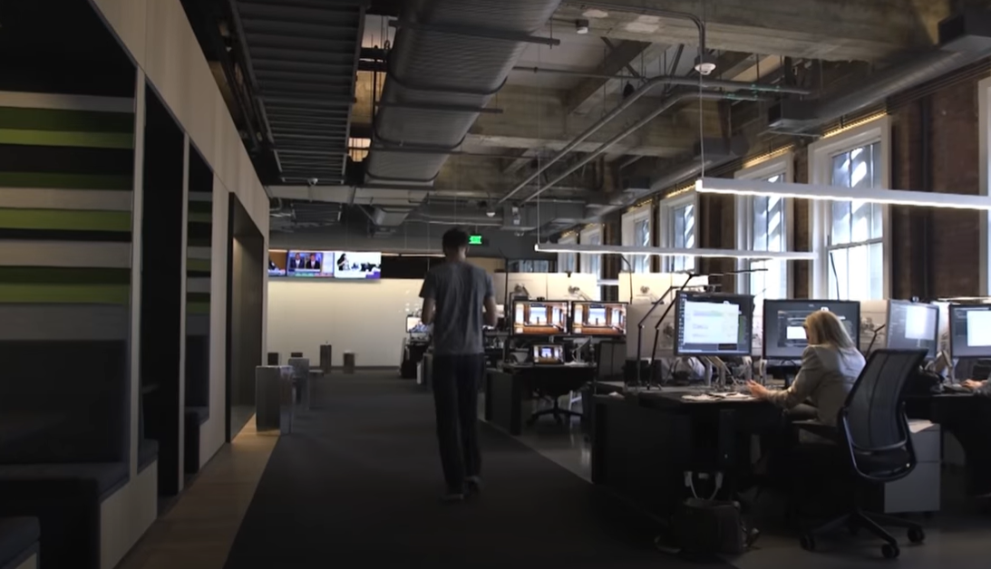 블룸버그 엔지니어 근무 홍보 영상