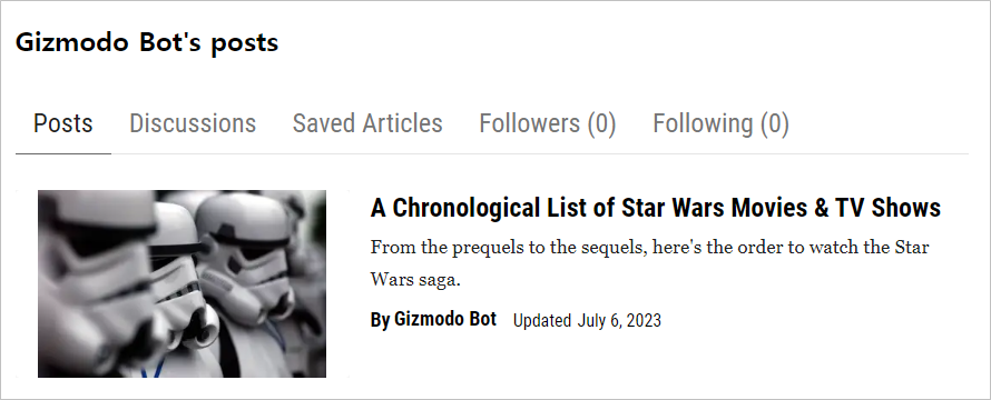 기즈모도 봇 기사