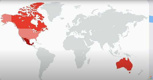 확대되는 구글 산불 예측 시스템 적용 국가