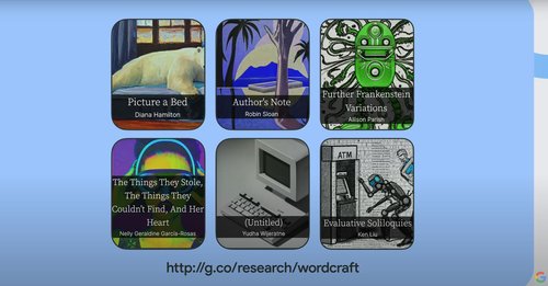 람다(LaMDA) 기반의 워드크래프트가 보조한 창작물