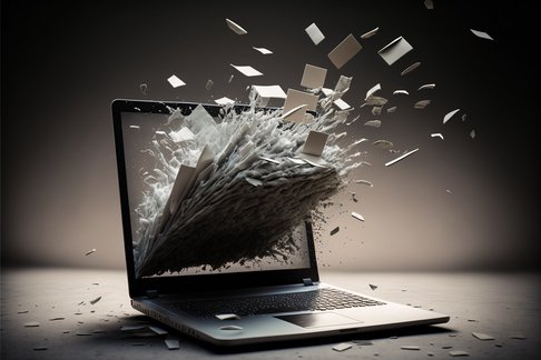 many-books-falling-out-of-a-lap-top-computer-screen